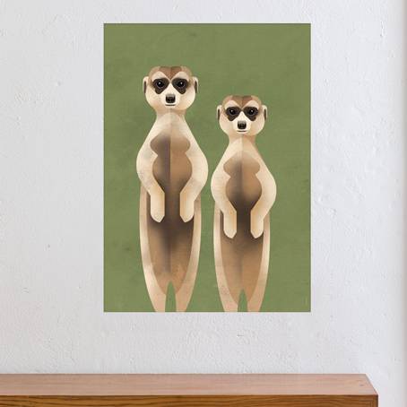 Poster Meerkats